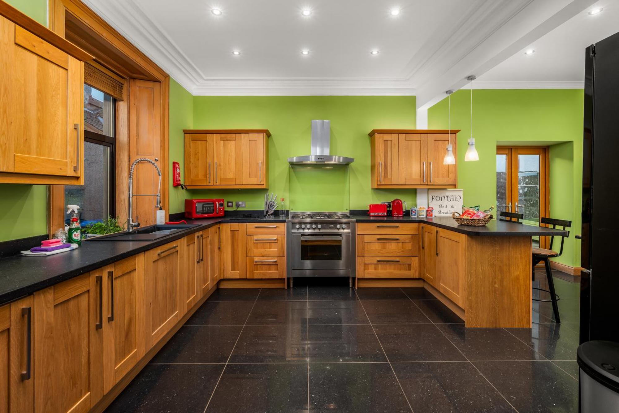 Fontain House: 4 Bedroom Victorian Villa ブレアゴーリー エクステリア 写真