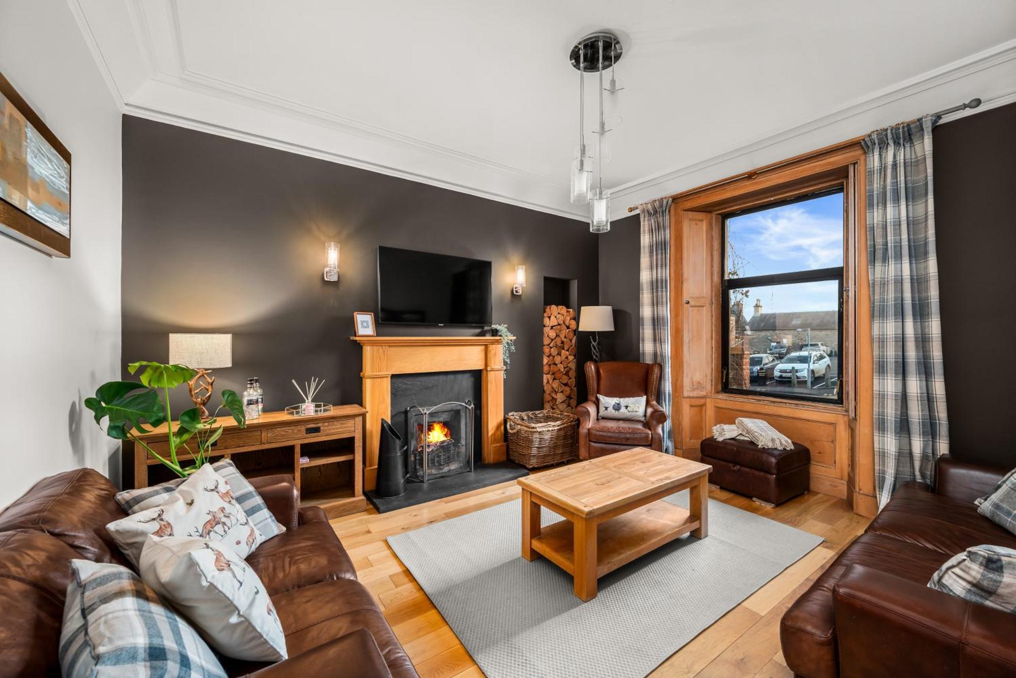 Fontain House: 4 Bedroom Victorian Villa ブレアゴーリー エクステリア 写真